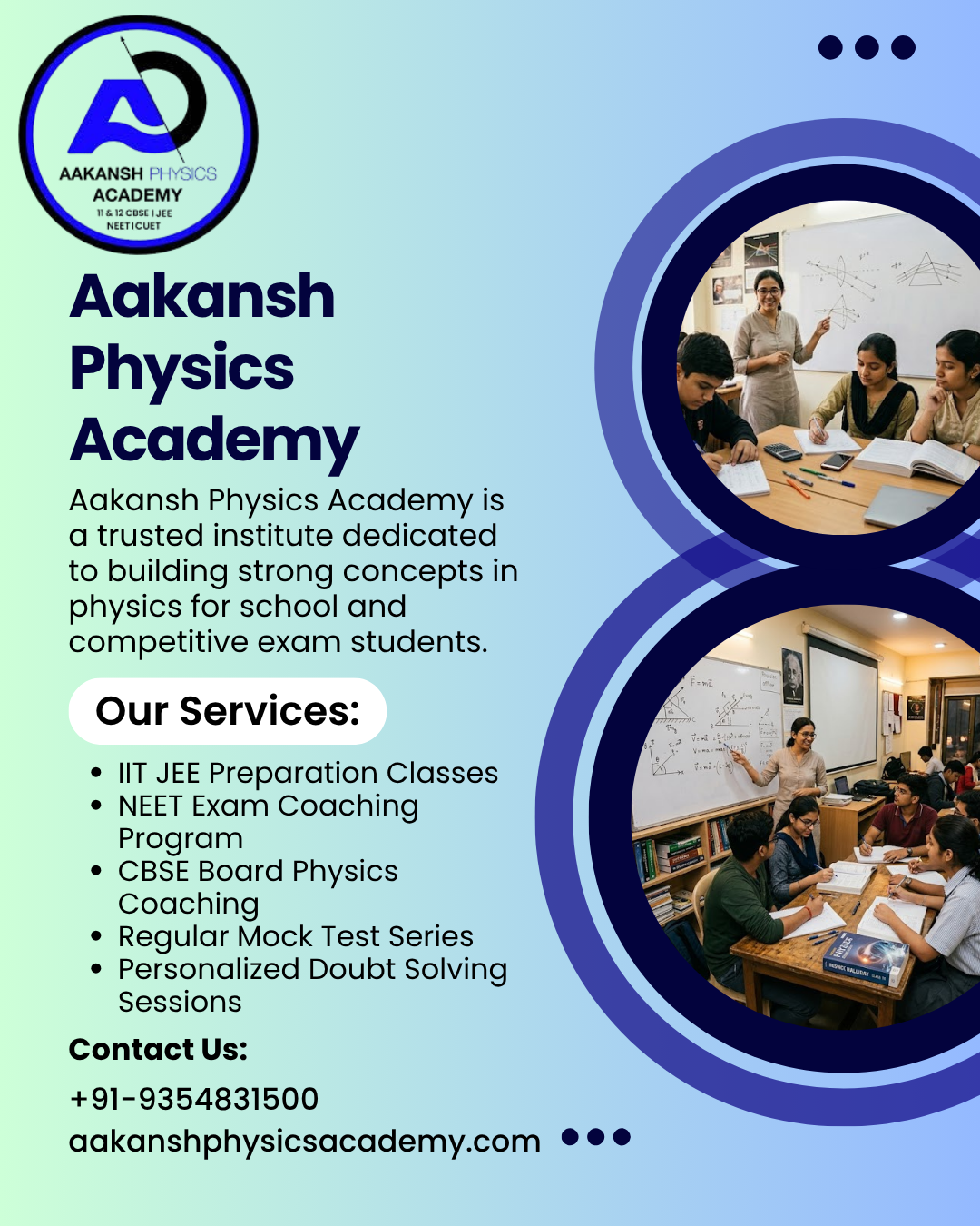 best physics classes in dwarka